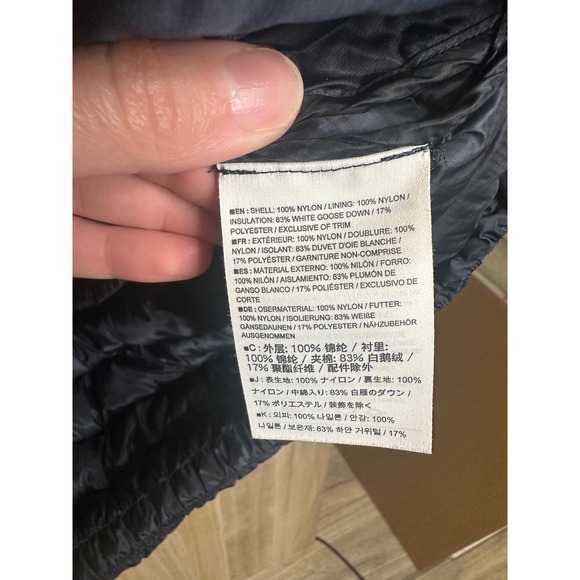 Arcteryx Cerium LT Hoody Womens XL Navy Blue Down Puffer Jacket - Picture 5 of 16